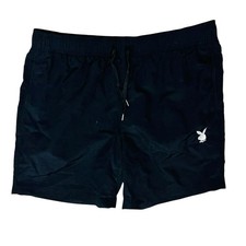 Playboy Shorts Men's L Pacsun Swim Trunks Swimsuit Bunny Logo