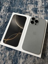iPhone 16 Pro Max 256GB Natural Titanium Unlocked Smartphone