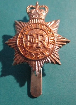 ROYAL GLASGOW YEOMANRY ELOXIERTES MÜTZENABZEICHEN - J R GAUNT B'HAM