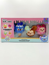 Disney Munchlings Collectors Edition Set Of 4 Scented Plush NIB Mystery Is Mike