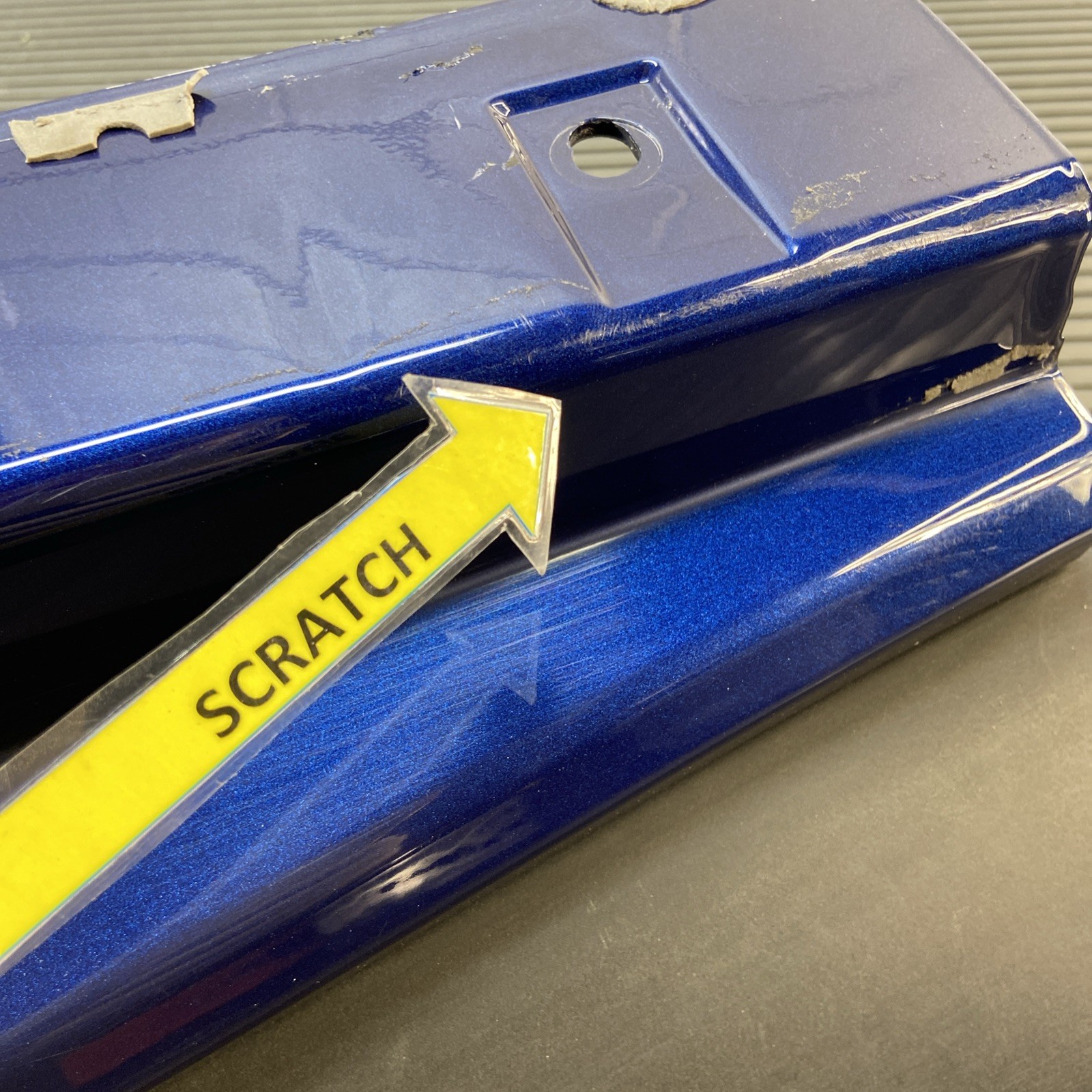 2018-2022 Ferrari Portofino Left Lower Rocker Panel Blue 88825800 OEM *NOTE*
