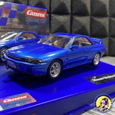 Slot Car 1/32 Carrera Digital Nissan Skyline GT-R R32 Blue 20031003 Unused w/Box