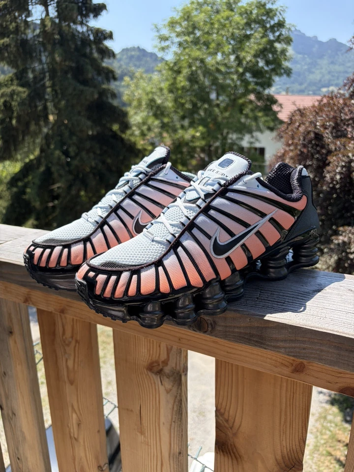 Nike Shox TL Bleu Tint Orange - Photo 3/4