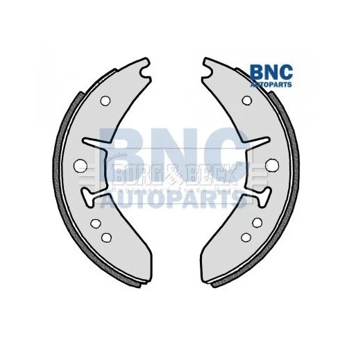 Conjunto de 4 sapatas de freio dianteiras serve para MORRIS MINOR (1962-1969) - Imagem 3 de 4