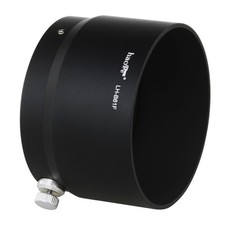 Haoge Metal Camera Lens Hood Shade for Olympus 75mm f1.8 Lens as LH-61F Black