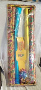 Vintage Gift Wrapping Paper lot boxed set Christmas rolls Papercraft Ensemble