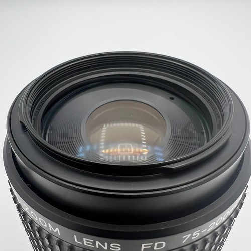 Canon FD 75-200mm F4.5 Macro Zoom Lens AE-1 From Japan Tested - 1 Day Handling - Picture 4 of 13