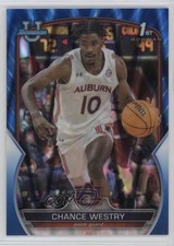 2022-23 Bowman U Chrome Blue RayWave Refractor 30/199 Chance Westry #86 17u0