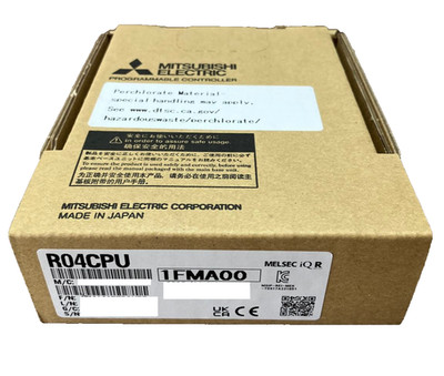 Mitsubishi R04CPU MELSEC iQ-R Serie CPU-Einheit Betrieb neu im Karton aus Japan