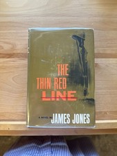The Thin Red Line by James Jones 1962 1st Edition A-6.62[H] Association Copy