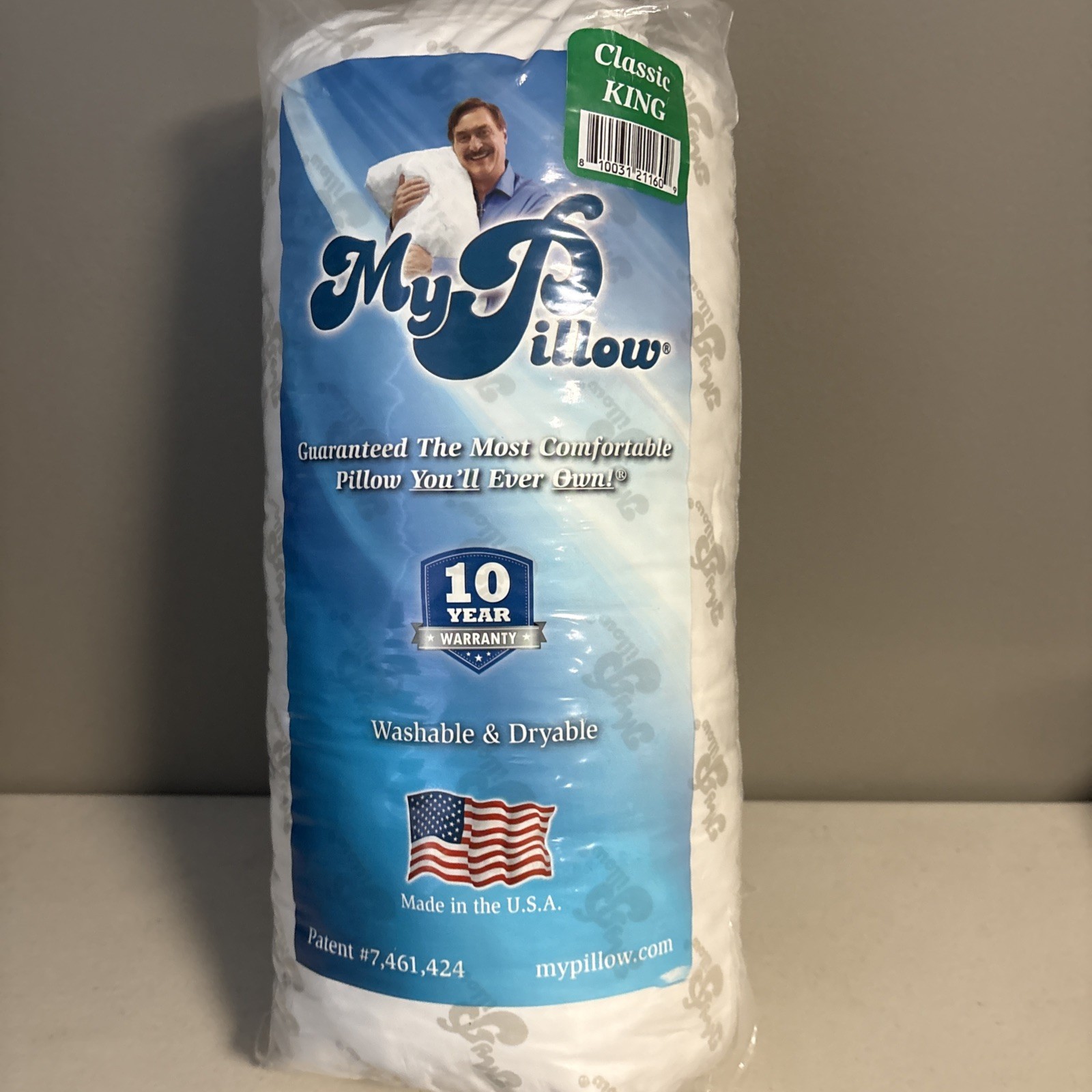 MyPillow Classic Pillow King Size White New