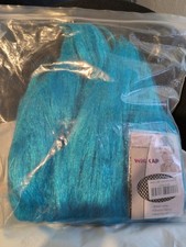 Blue Troll Wig - Colorful 80s Wigs - Bright Blue Crazy Halloween Costume Wig
