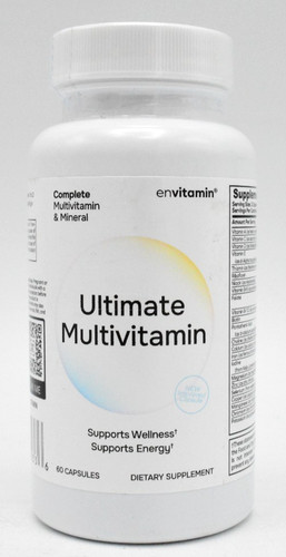 Envitamin Ultimate Multivitamin Multimineral Superfood (60 Capsules) Exp: 01/28
