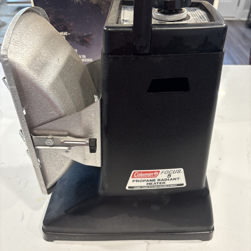 Coleman Electronic Ignition Focus 5 Propane Heater 3500-5000 BTU 5440-751