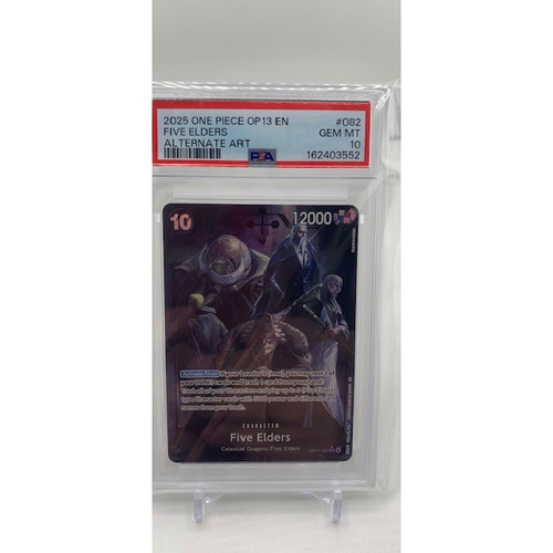 Five Elders (Alternate Art) graded PSA 10 for sale on eBay