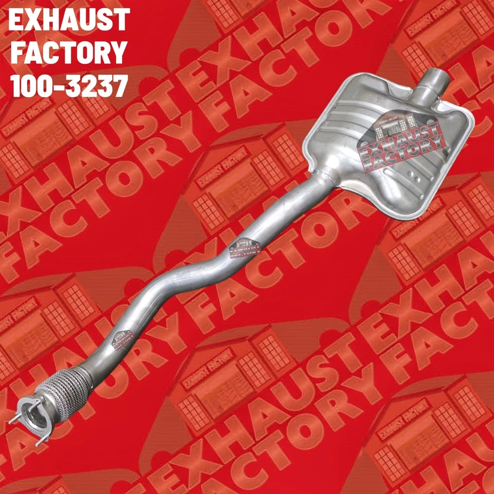 100-3237 ПЕРЕДНИЙ ГЛУШИТЕЛЬ В СБОРЕ ПОДХОДИТ ДЛЯ 2010-2011 AUDI A5 2,0 Л ENG НЕРЖАВЕЮЩАЯ СТАЛЬ - Изображение 2 из 4