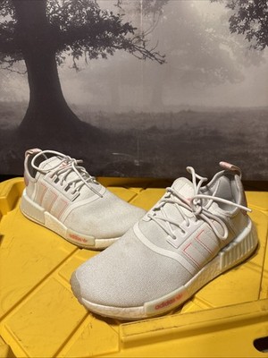 Adidas NMD R1 Women s Size 9 White Acid Red W Ladies Preppy