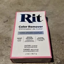 Rit Color Remover Powder for Fabric and Cloth, 1-1/8 Oz. Box