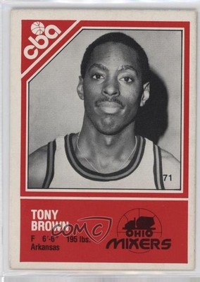 1982-83 TCMA CBA Tony Brown #71 0q3