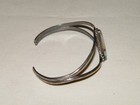 Vtg Navajo TEME STERLING SILVER CUFF BRACELET Turquoise-MOP-Onyx-Carnelian Inlay — photo 7
