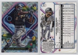 2023 Topps Cosmic Chrome Nucleus Refractor Liover Peguero #166 Rookie RC