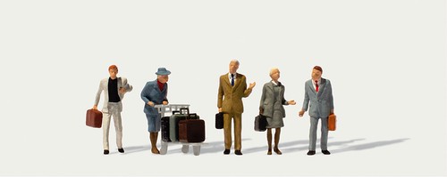 Paquete de figuras Merten 0212536 en el andén HO 1:87 NUEVO | Zustand: Neu