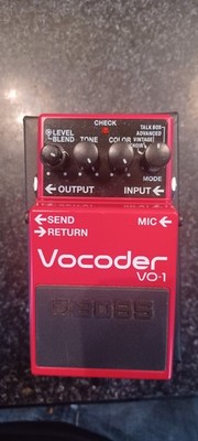Boss VO-1 Vocoder Pedal - MINT IN BOX