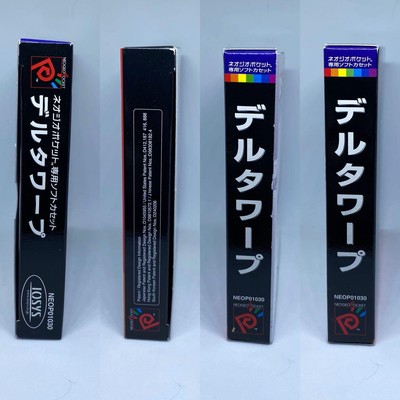 NEOGEO Pocket Color DELTA WARP Puzzle Game New Sealed Boxed