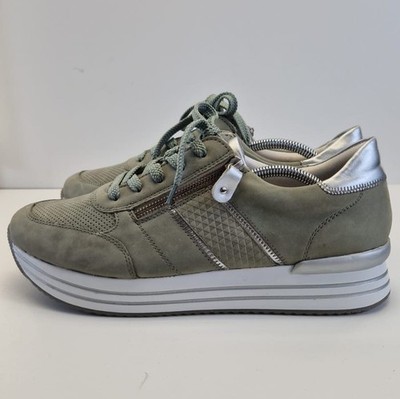 Remonte gr 42 Damen Sneaker Halbschuhe Schnürschuhe Sehr Gut S249
