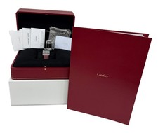 NEW 2025 PAPERS Cartier Tank à Guichets PLATINUM Manual 25mm WGTA0236 4582 BOX 2