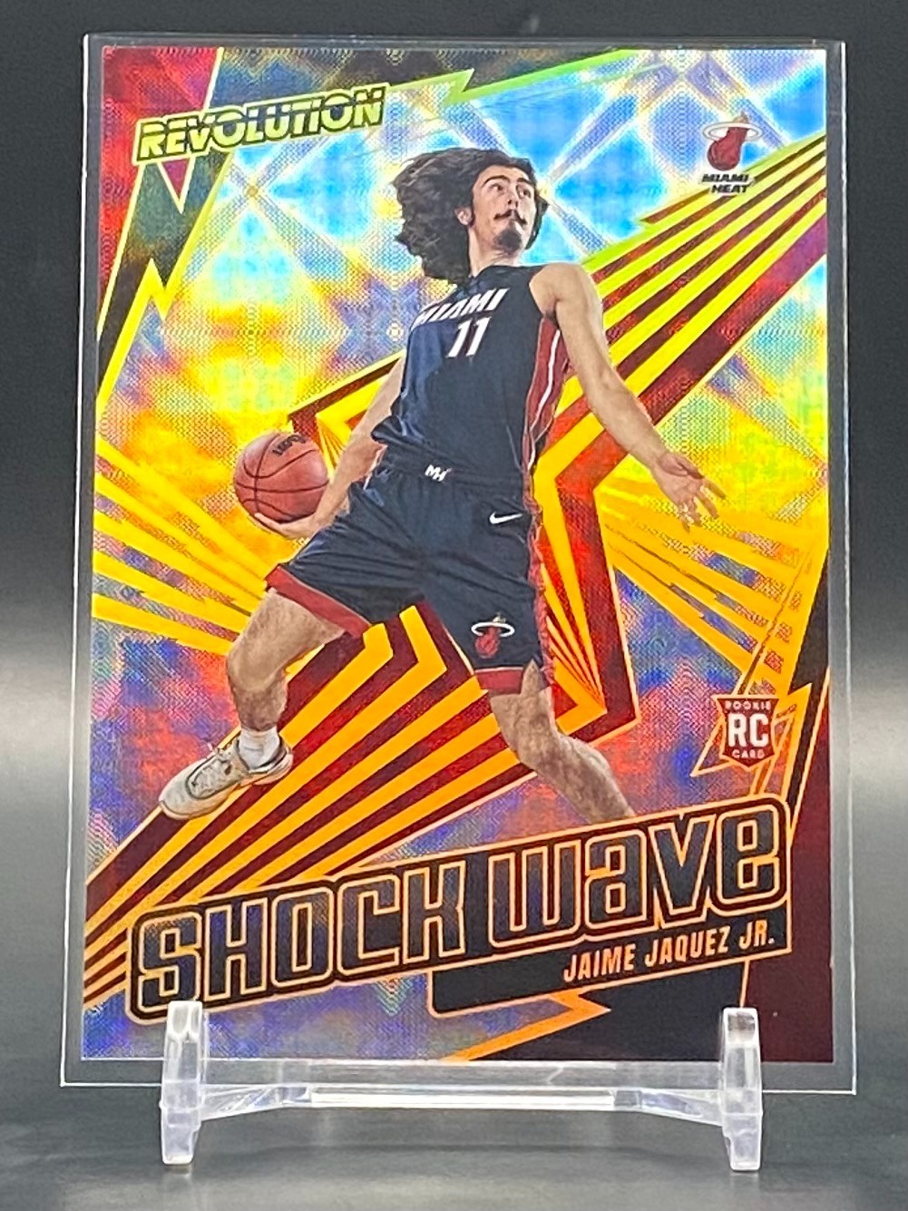 Jaime Jaquez Jr. Rookie Galactic Case Hit Shock Wave 2023-24 Panini Revolution