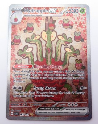 167 142 pokemon card Hydrapple ex 167/142 Hyper Rare Gold | Stellar Crown | Pokémon TCG NM