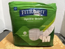 OptiFit Extra Adult Briefs with Tabs, Moderate Absorbency, Medium 33-44 In  20 P