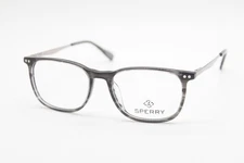 NEW SPERRY MORSE C01 GREY GUNMETAL AUTHENTIC EYEGLASSES 52-17