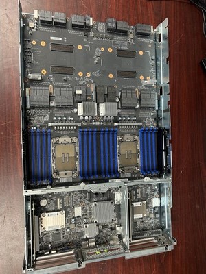 Nvidia DGX H100 Motherboard In Tray w/ NO CPU/RAM/LID *DMG** #95
