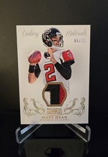 #'d/50 🔥 MATT RYAN SSP 2013 Panini National Treasures Century Materials Prime