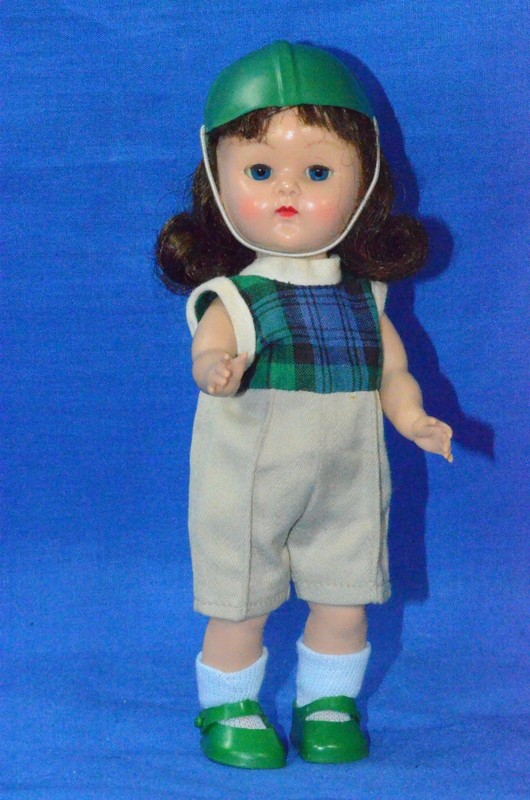 Vintage 8" Vogue Ginny Doll SLW ML and Two Outfits