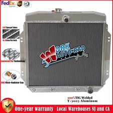 5760 Aluminum Radiator For Ford F-100 Truck 1957-1960 3.64.44.85.8l Chevy V8