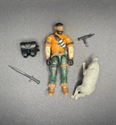 Gi Joe Black Major Snake Eyes V2  Tiger Force 3.75 2025 Custom Figure Cobra