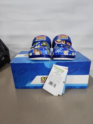Sonic Baby Crocs Sz C7 New In Box