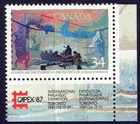 Canada sc#1107 Exploration of Canada - 1 : Henry Hudson, from S.-Sheet, Mint-NH