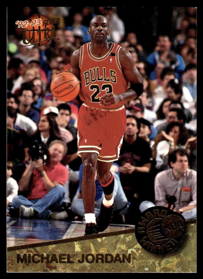 1992-93 Fleer Ultra Award Winner A30 Michael Jordan Chicago Bulls #1