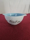 Pyrex Golden Grape Delphite Blue 1 1/2 pt Cinderella Bowl #441 Vintage