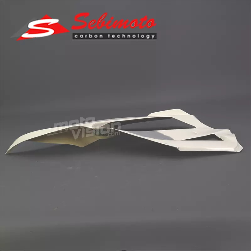Flanc droit Yamaha YZF R3 2019-2020 poly Sebimoto carénage réparé coloris brut