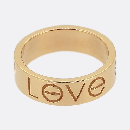 Cartier LOVE Ring Size K 1/2 (51)