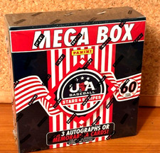 2025 Panini USA Stars & Stripes Baseball Factory Sealed MEGA Box-3 AUTO/MEM B1