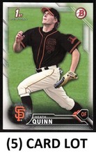 (5) CARD LOT - 2016 Bowman Draft  #BD-44 Heath Quinn