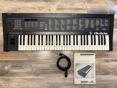 Oberheim Matrix 6 Synthesizer Absolutely Perfect Condition In
