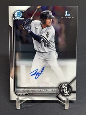 2022 Bowman Chrome Lenyn Sosa 1st Bowman Auto #CPA-LS Chicago White Sox