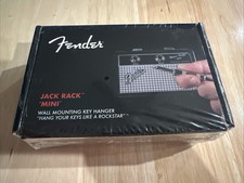 Fender Mini Jack Rack Keychain Holder w 2 Keychains
